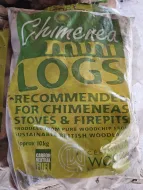 Chimenea Logs