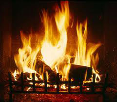 Roaring Traditional Log Fire in Norfolk Character Home